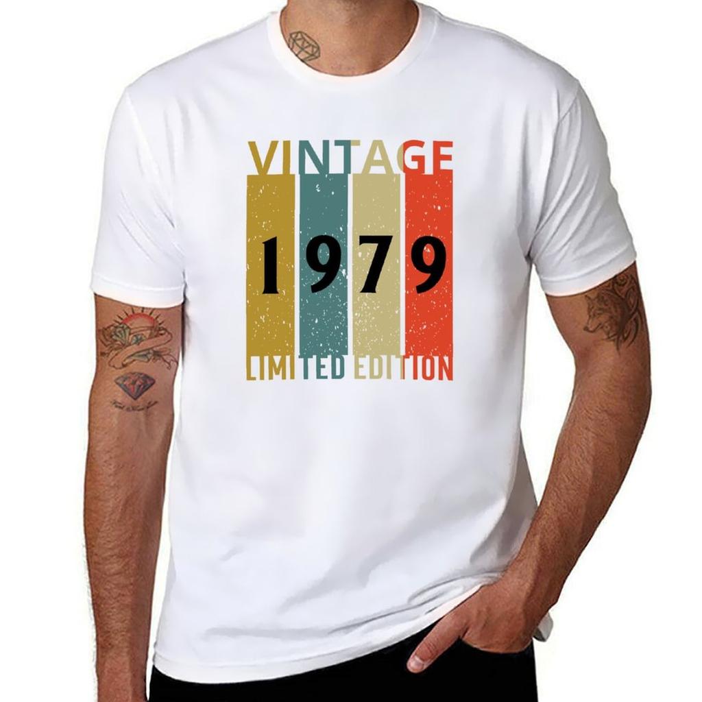 Vintage 1979 Limited Edition 42 Years Birthday Gift Tshirt Casual Fashion Print Tee Top
