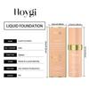 Liquid Face Foundation Spf 50 Temperature Change High Coverage Makeup Base Waterproof Hydrating Foundation Cosmetics Makeup