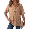 JPNTKY Women's Fashion Casual Short Sleeve Blouses & Shirts