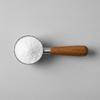 Stainless Steel Wood Handle Coffee Scoop 30ML Coffee Bean Spoon Coffee Measuring Spoon  Baking