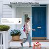 Smart Wi-Fi Doorbell with Intercom, Human Detection, HD Night Vision & Home Monitoring