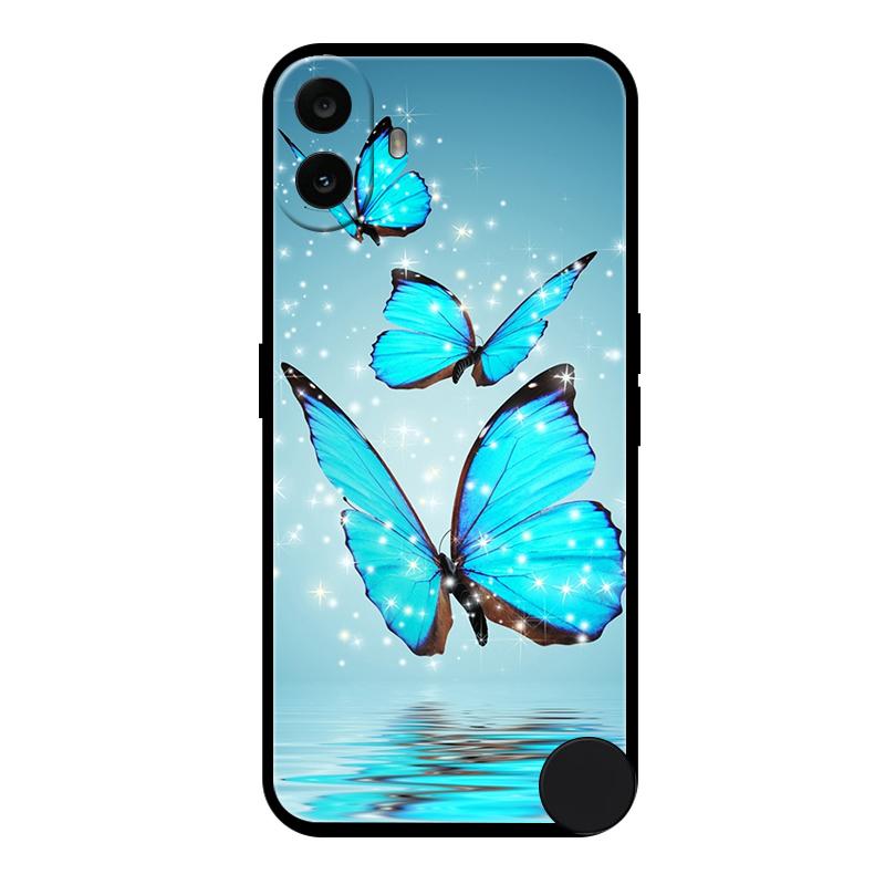 Case For Nothing CMF Phone 1 Case Silicone Protective Cover for Nothing CMF Phone 1 One Bumper Protector Flowers Fundas Coque