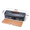Portable Camping Picnic Hand Box Metal Tools Storage Box Outdoor Tools Storage Box with Handle Sundries Storage Box
