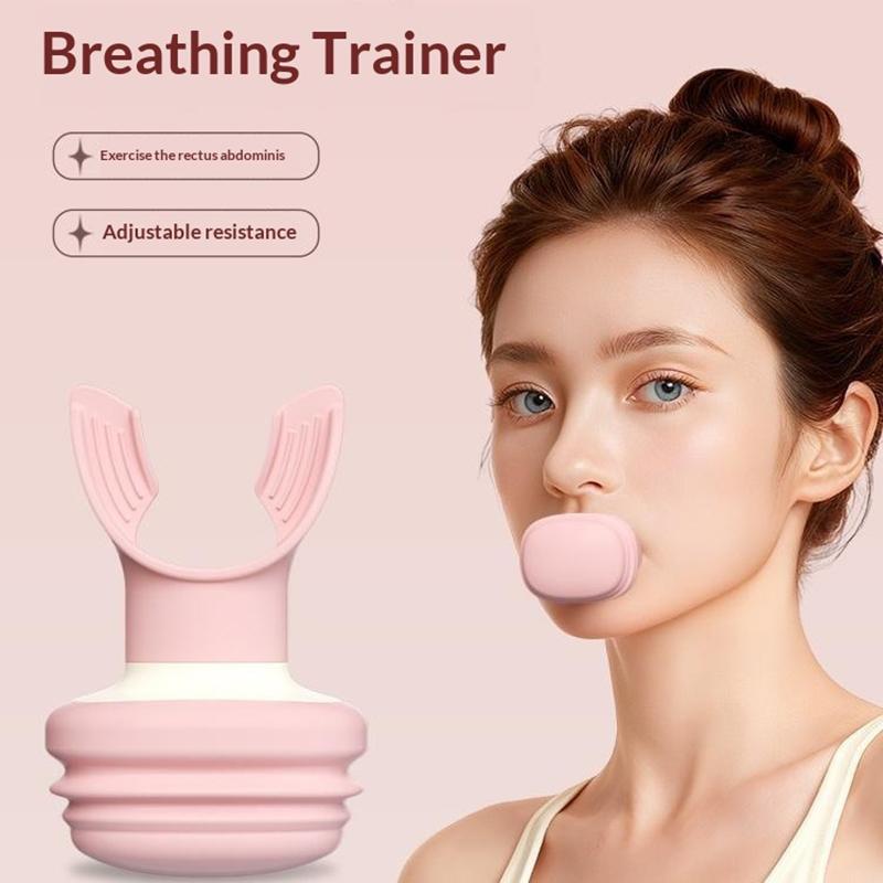 Atemtrainer Lung Flexer Langlebiges Fitness-Trainingsgerät Erhöht die Lungenkapazität Atem Einstellbare Stufen Tiefes Atmen