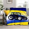 Electric Nsw Blues Logo Blanket Suitable for Sofas, Beds, Offices, And Camping - Perfect Gift for Halloween Christmas