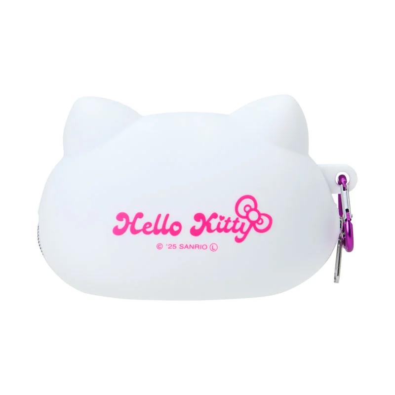 Sanrio Hello Kitty Silicone Pencil Case ( White ) Japan NEW