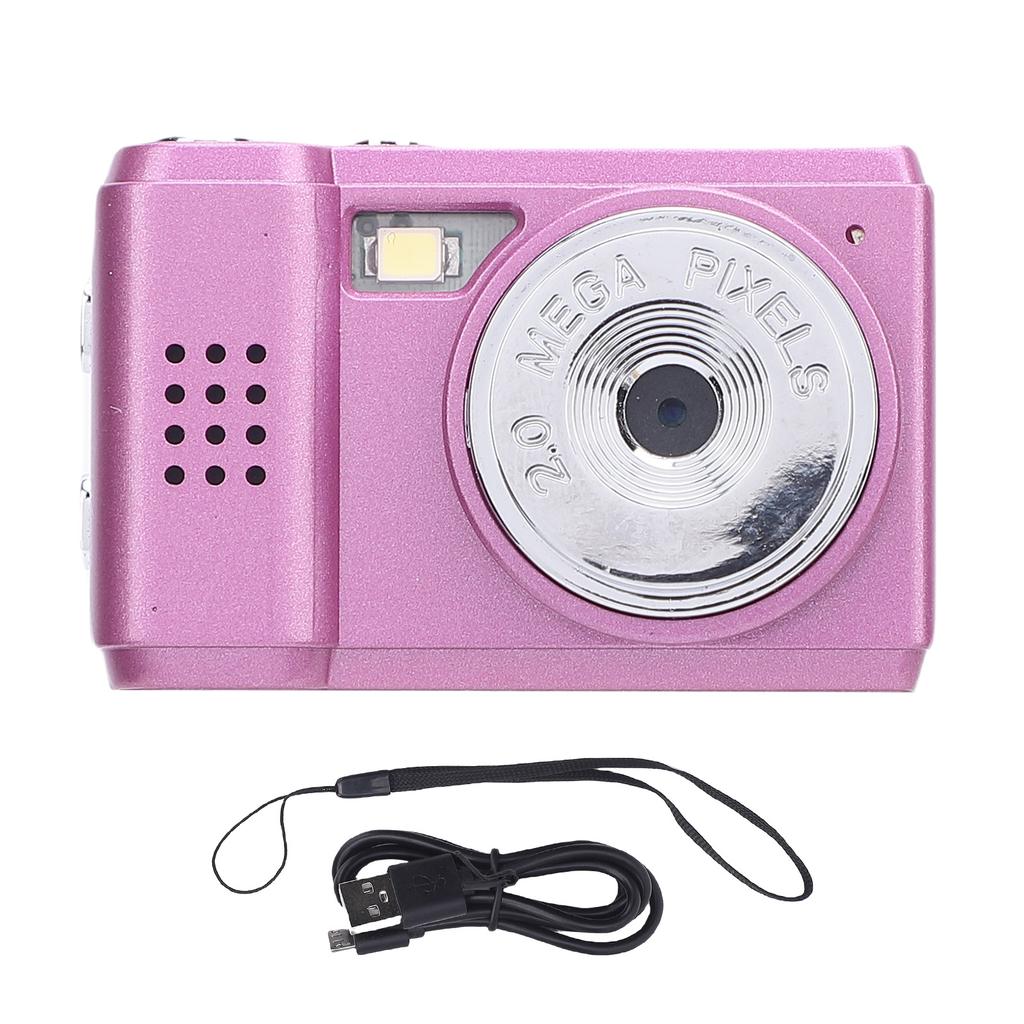 Digitalkamera Retro 1080P 2MP HD Typ C Wiederaufladbare Reisekamera mit Farbbildschirm für Campus