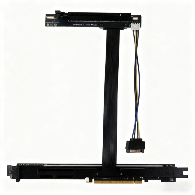 Professional M.2 NVMe to PCIe X16 Graphics Card Extension Cable Power Cable M.2 Card Adapter GPU Extender