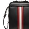 Bally Mythos Palladium Metal Accessories Recycled Cowhide Shoulder Crossbody Bag Men bags Black 6308448