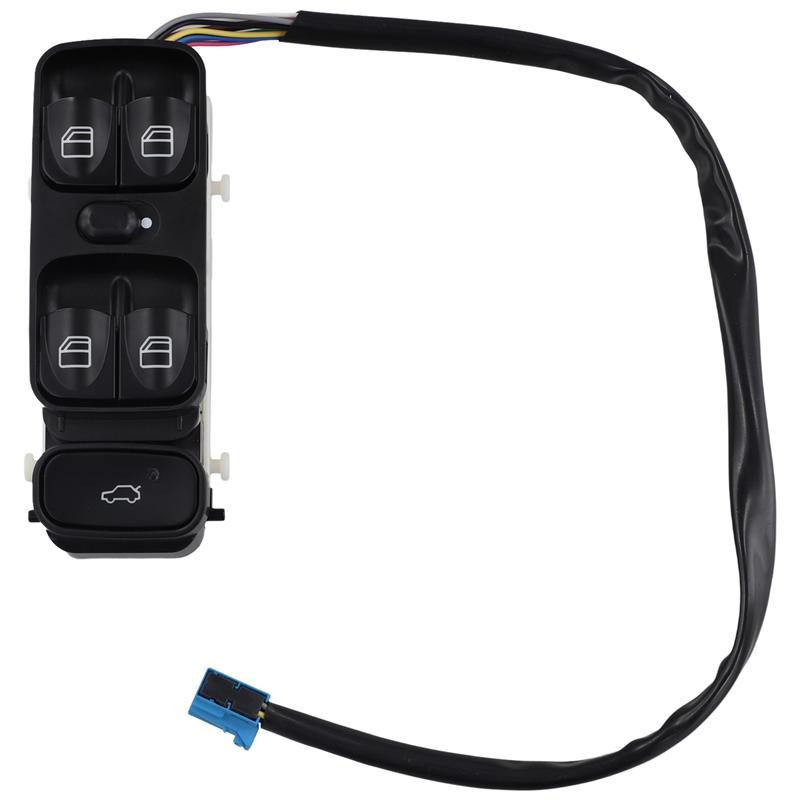 

M63K-Power Control Window Switch A2098203410 A2038200110 2038210679 A2038210679 For MERCEDES C CLASS W203 C180 C200 C220 чорний