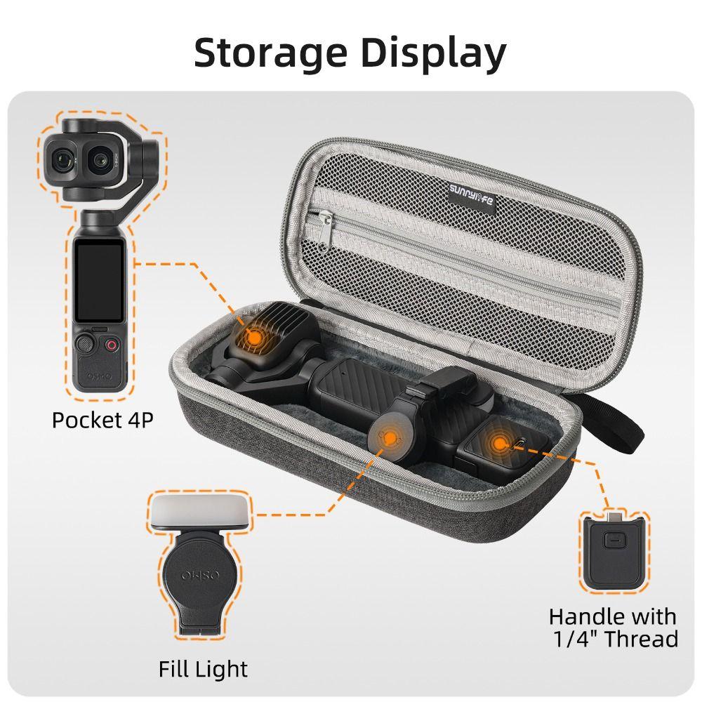 Handheld Carrying Case Camera Body Handbag for DJI Osmo Pocket 4P Gimbal Camera Accessories