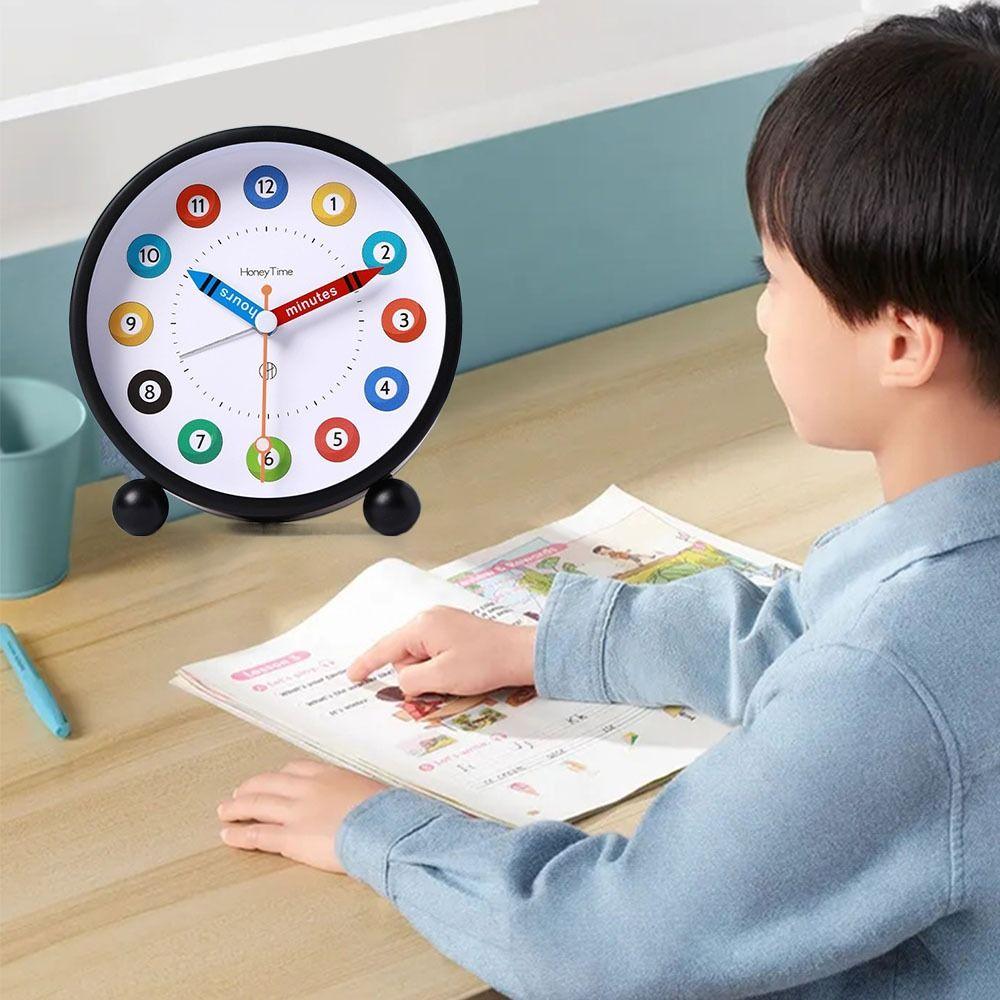 

с ночником обучающий будильник светящийся настольный будильник детский