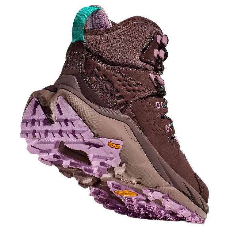 Hoka One One Kaha 2 Gtx Comfortable Versatile Non-Slip Durable High-Top Hiking Shoes Women Hiking Shoes Brown 1123156-SZQ