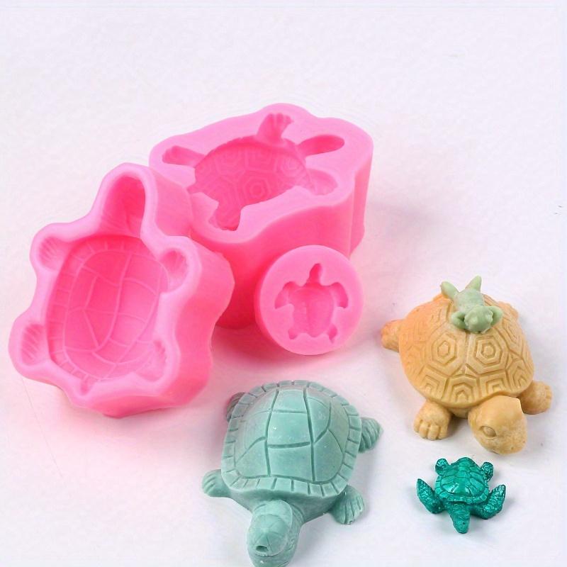 1ks Želva Pryskyřičná Forma Želva Silikonová Forma Epoxidová Pryskyřice Forma Želva Forma Želva Mýdlová Forma Dekorace Sádra Svíčka Aroma Fondán