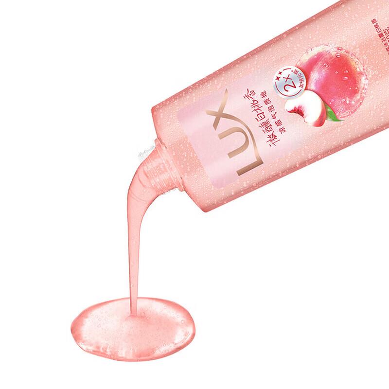 LUX Bubble Refreshing White Peach Shower Gel Twin Pack