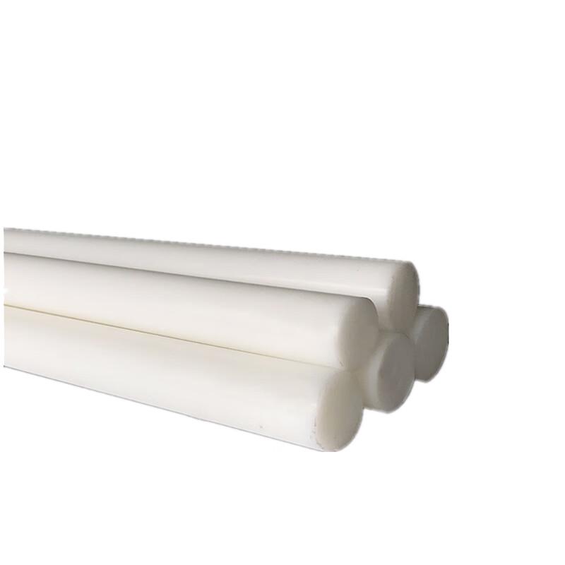 Solid White Polypropylene (PP) Rod