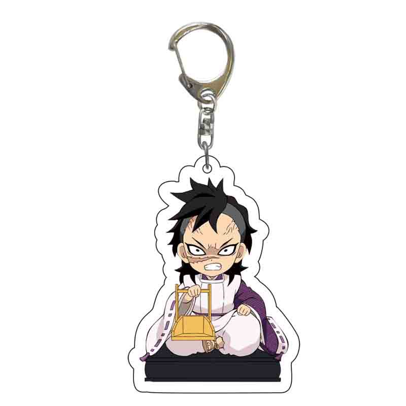 Anime Demon Slayer Acrylic Keychain Transparent Anime Pendant Accessories Merchandise Present designed for Fans Collection Cosplay