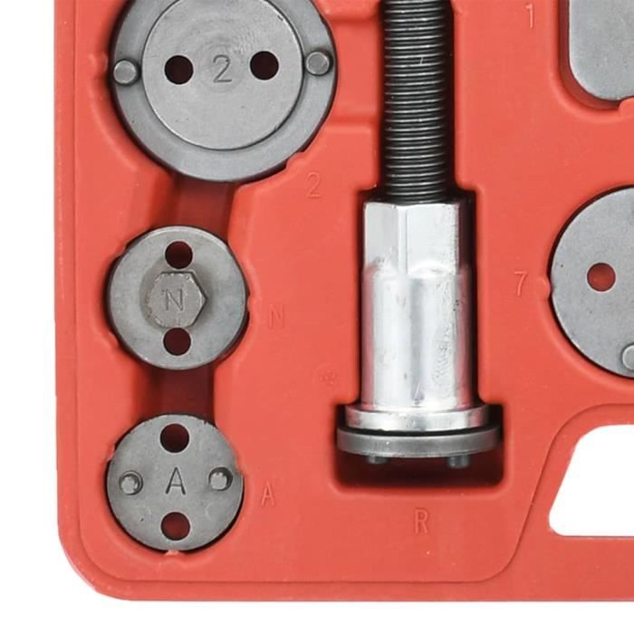 VidaXL Trousse à outils pour étriers de freins à disque 18 pcs