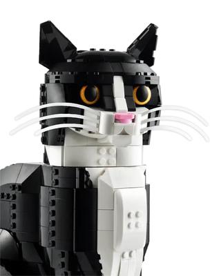 Accesorio de Encaje Bigotes para LEGO 21349 Ideas Gato de Esmoquin - Compatible con el Modelo 21349 (Solo Bigotes, Kit de Bloques de Construcción No Incluido)