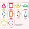 Stained Glass Magnetic Tile Building Blocks - Children's Educational Toy Set for Creative Play