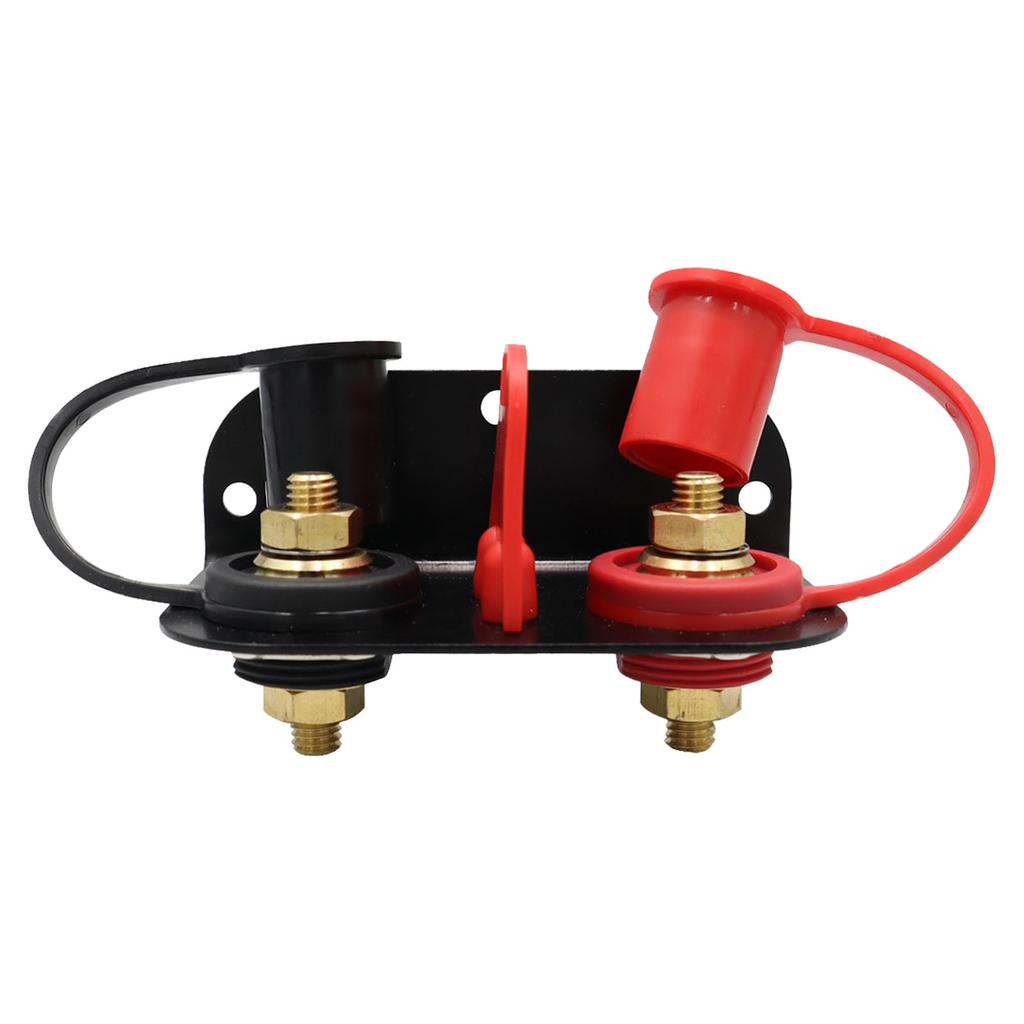 Remote Battery Terminal Car Charging Jump Post Base Extension Cable Set for Tractor Lawn Mower