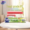 Miaojie Easy-Tear PE Plastic Food Wrap, 20cm Wide, 15m Long, 15-Roll Pack