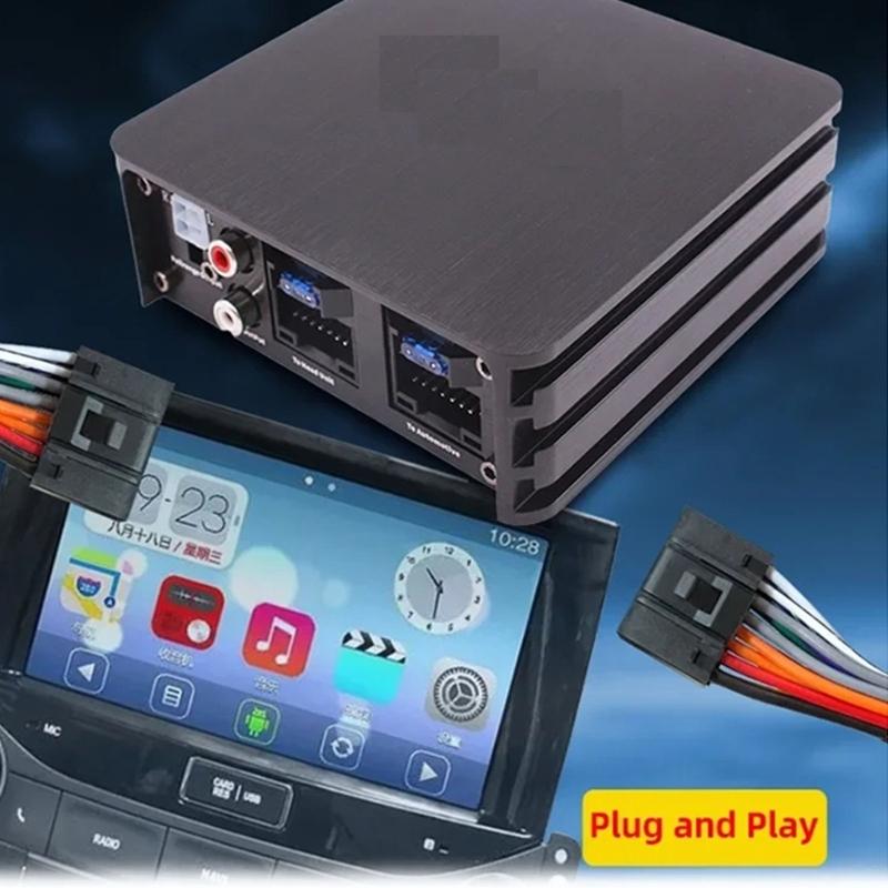 HiFi Fahrzeug-Soundverstärker mit hoher Leistung und 6-Kanal-Ausgang für überragendes Musikerlebnis, verbesserter Bass und Klangbühne