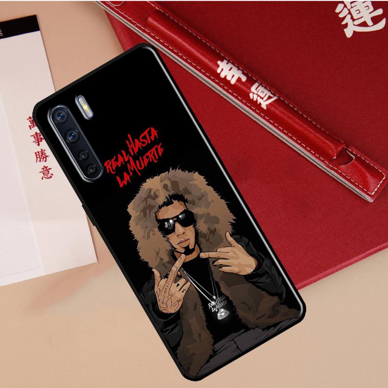 Anuel AA Real Hasta La Muerte Cover For OPPO A96 A76 A16 A17 A57 A77 A57s A15 A5 A9 A31 A53 A52 A72 A93 A54 A74 A94 Case