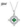Ancient Symbolism Jewelry Celtic Knot Necklace Witches Birthstone Sparkling Symbol