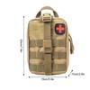Outdoor Tactical First Aid Bag Portable Survival Pouch Survival Emergency Medical Kit Bag Camping Hiking Utility Bag