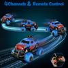 Remote Control Cars for Kids, RC Car Toys for 3-8 Years Old Boys & Girls, Off Road Vehicle Racing Car, Blue