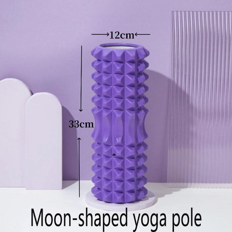 

45/33Cm Yoga Foam Workout Roller Massage Pilates Equipment Various Styles Muscle Groups Exercise Massage Roller Home Use Gym Exercise