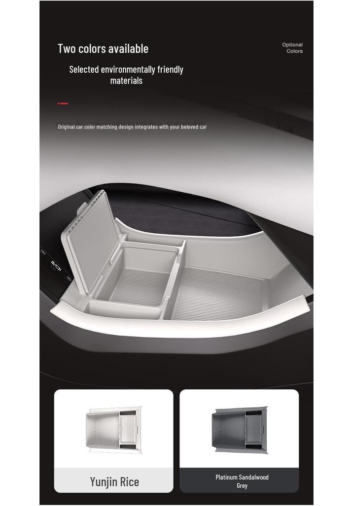 Silicone Dustproof Storage Box for BYD N8L Center Console