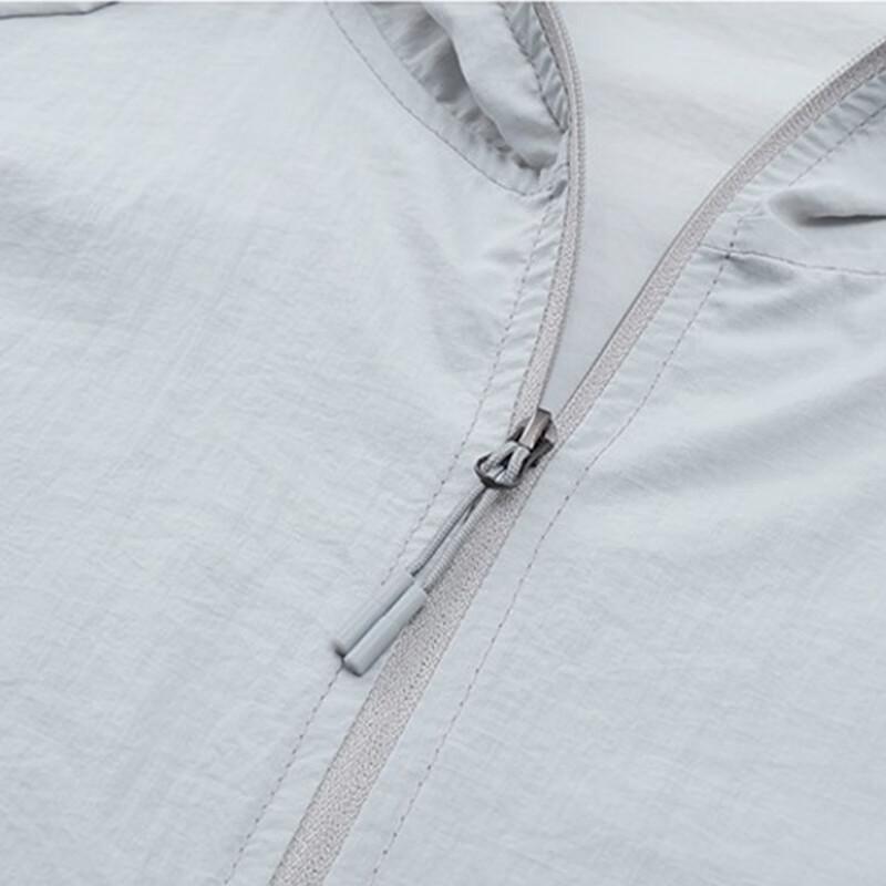 Mao Ren Summer Ice Feel Hooded UV Protection Jacket