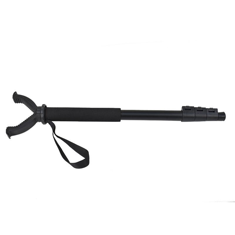 Aluminum Alloy Telescopic Tactical Tripod with V-Head for Outdoor Shooting