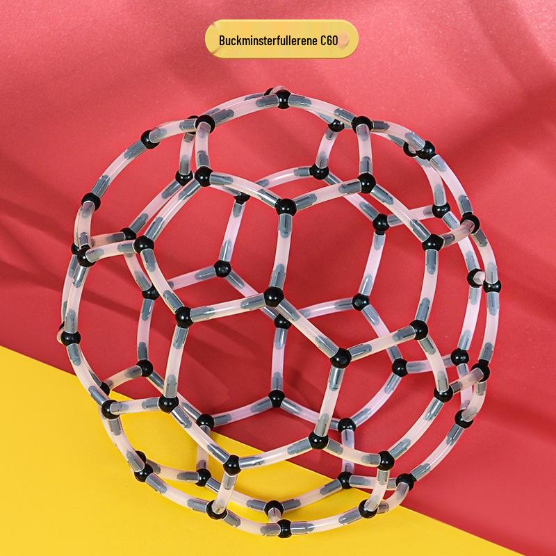 Handmade Buckminsterfullerene C60 Model: Chemistry & STEAM Teaching Aid