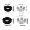 1Pcs 51/53/54/58mm Silver Black Coffee Dosing Ring Magnetic Espresso Intelligent Funnel For Portafilter Barista Tools
