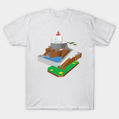 T-Shirt Damen Whomp Fortress Harajuku Print Kawaii T-Shirt Sommer Kurzarm Damen T-Shirt Top Tee