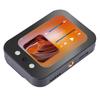 4K 64MP Digital Camera Autofocus CCD Music Camera with 2.8 Inch Touchscreen 3600mAh Battery Slide Cover for Photography