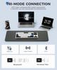DAREU EK87PRO Mechanical Gaming TKL USB English Gasket Cloud Switches Red Keyboard, Wireless, Tenkeyless, 80% Keyboard, 2.4G Wireless/Bluetooth/Wired