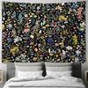 Bohemian Tapestry Wall Hanging Nature Floral Forest Landscape Aesthetic Room Decor Large Wall Art Home Textile Bedroom Living Ro