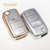 Tpu Car Key Case Cover For Vw Polo Jetta Tiguan Passat Golf Beetle Scirocco Skoda Octavia Fabia Seat Ibiza Leon Auto Accessaries
