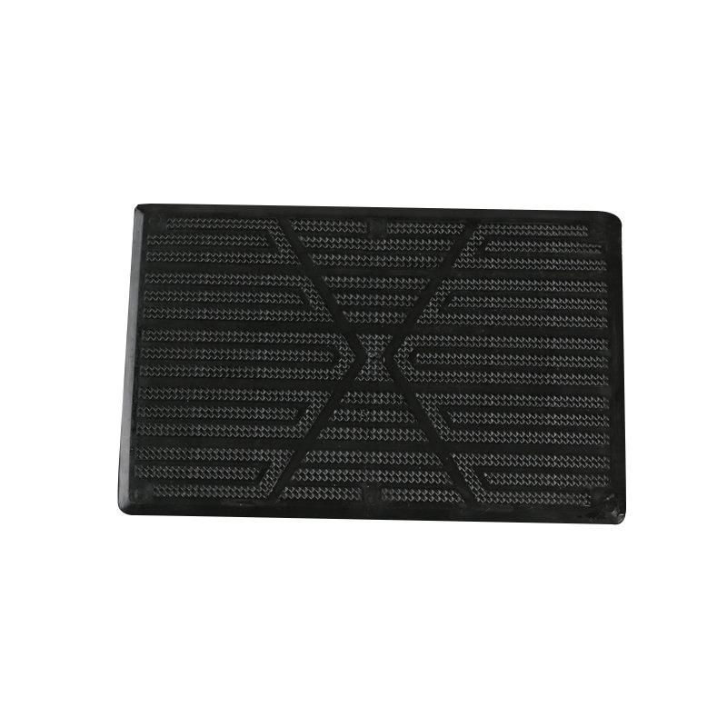 23x15cm Auto-Fußmatte Anti-Rutsch-Pedal Universal-Teppichplatte Fußpedal Anti-Rutsch-Pad Auto-Bodenmatte Rutschfestes Metallpad Zubehör