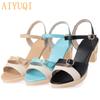 High Heel Women's Roman Sandals Mix Women's Shoes The Summer Platform Fashion Sexy Party Sandals Women