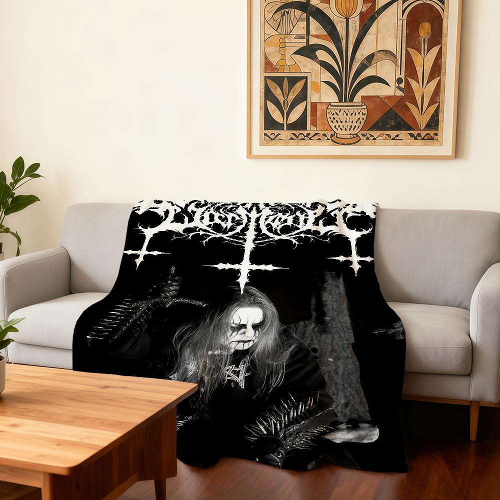 S-Satanic W-Warmaster Band Blanket Super Warm Comfortable Plush Throw Blanket Child Home Sofa Bedroom Gift