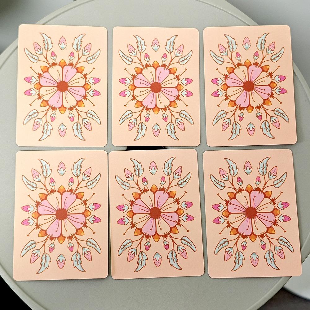 Squid Cake Tarot 9*6.5cm 78 Card Deck with Knights Riding Creatures, Quirky Faces and A Delicious Colour Palette