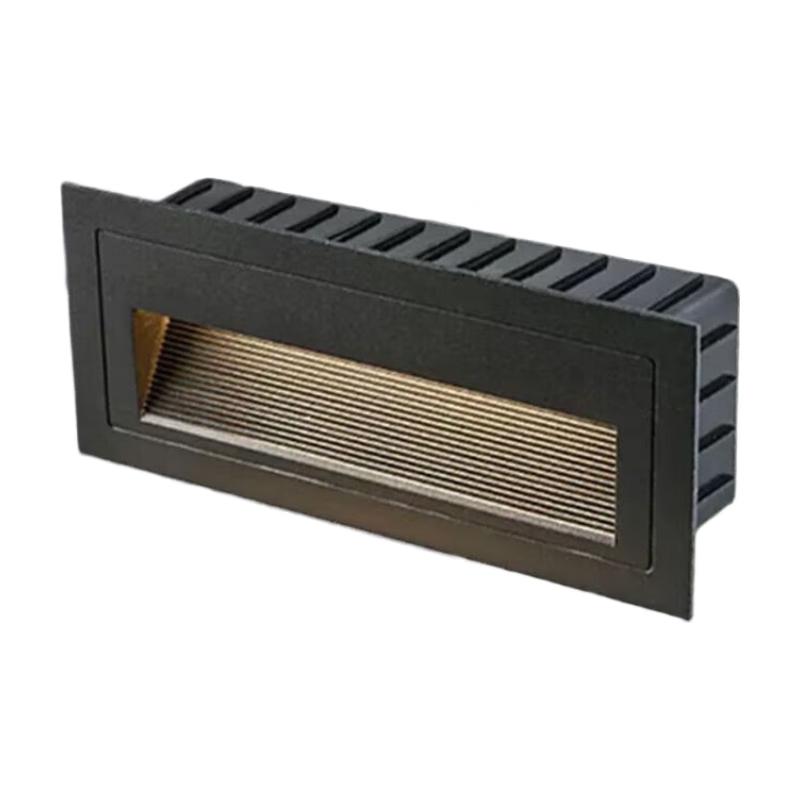 Minimalist Outdoor Embedded LED Step Light
