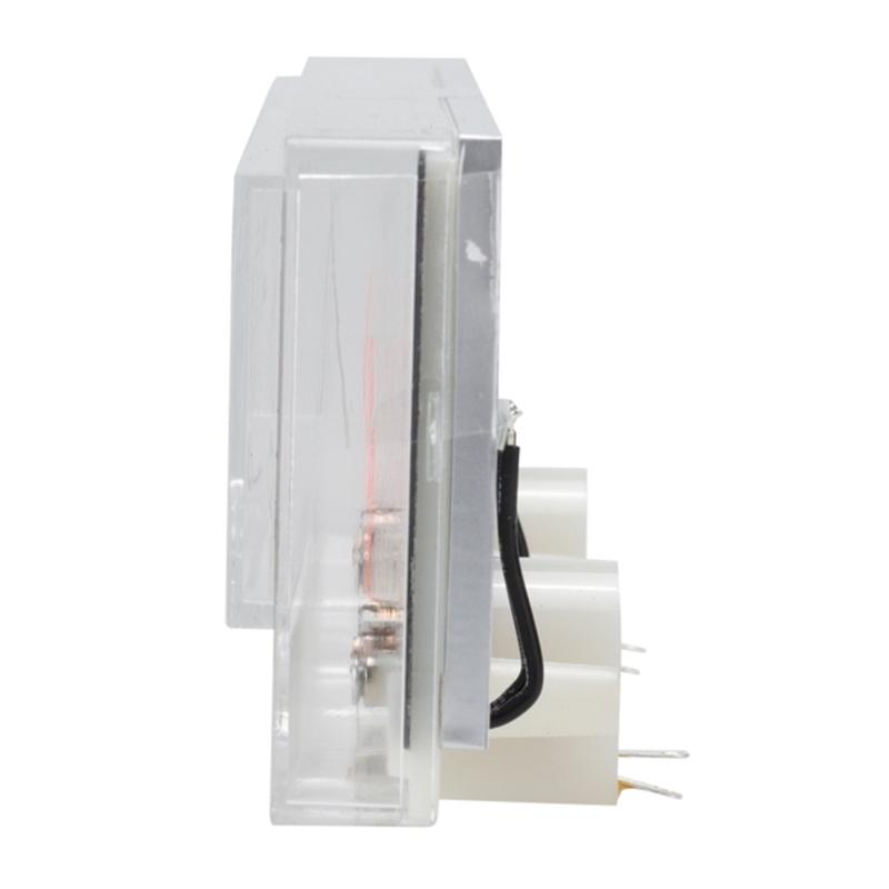 DC500uA DB Pegel VU-Meter Doppelkopf Verstärker Audio-Messgerät mit Hintergrundbeleuchtung Zubehör Audio-Leistungsverstärker Einfache Installation