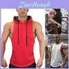 Premium Quality Men Gym Clothing Bodybuilding Stringer Hoodie Tank Top Muscle Shirt Tee