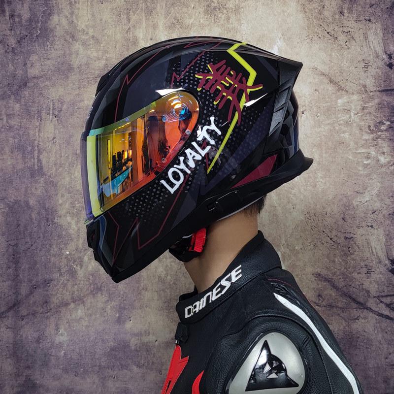 Dual Lens Motorcycle Helmet Motorcycle Travel Helmet Electric Vehicle Adult Safety Helmet